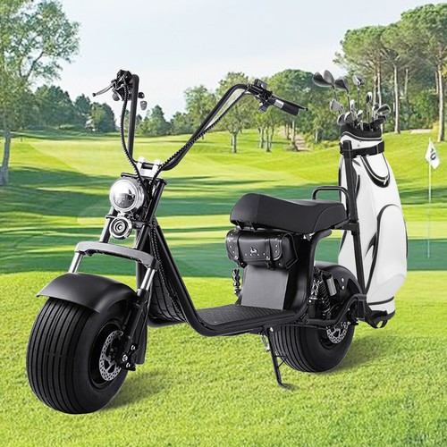 18" Golf Cart Electric Scooter 2000W 60KM/H 50KM Off-Road with Golf Rack Scooter - Picture 15 of 17