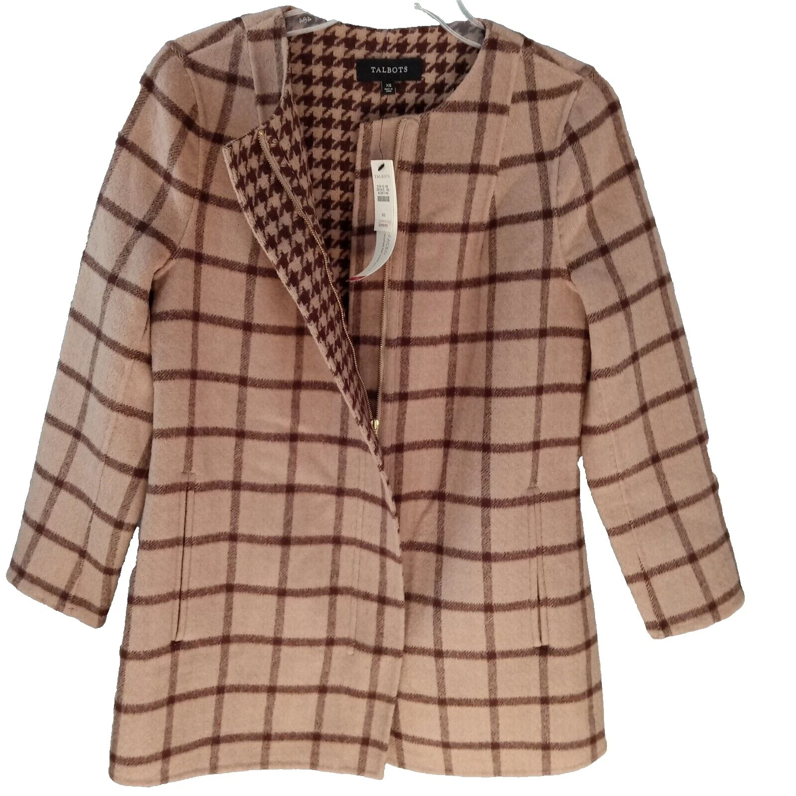 Talbots Plaid Coats, Jackets & Vests for Women