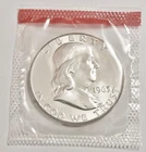 1963 D Franklin Half **90% SILVER**  *BU - MINT CELLO*