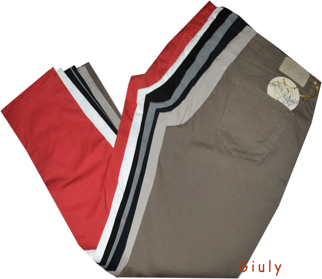 Pantalone HOLIDAY Donna 40 -54 jeans skinny cotone stretch fango mod.  322212330 | Acquisti Online su eBay