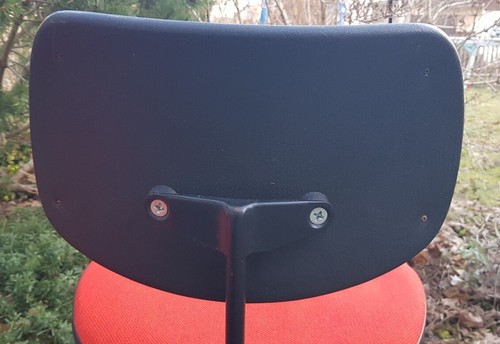 2x Vintage SE 68 Egon Eiermann Chair Hopsack Wilde Spieth Stuhl Rot 1979 - Bild 4 von 9