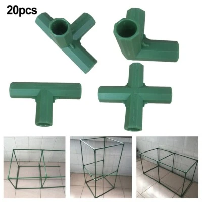 Connectors for Greenhouse Structures 11mm Heavy Duty Gardening Fittings
