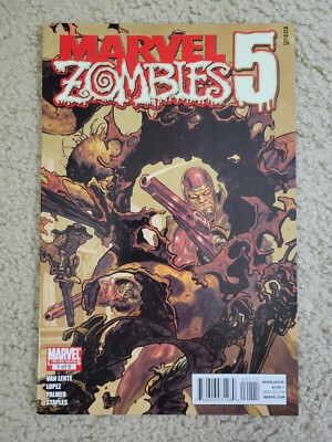 Marvel Zombies 5 Issue 1 NM 9.4 Howard the Duck Machine Man V 1 Raffa Garres 