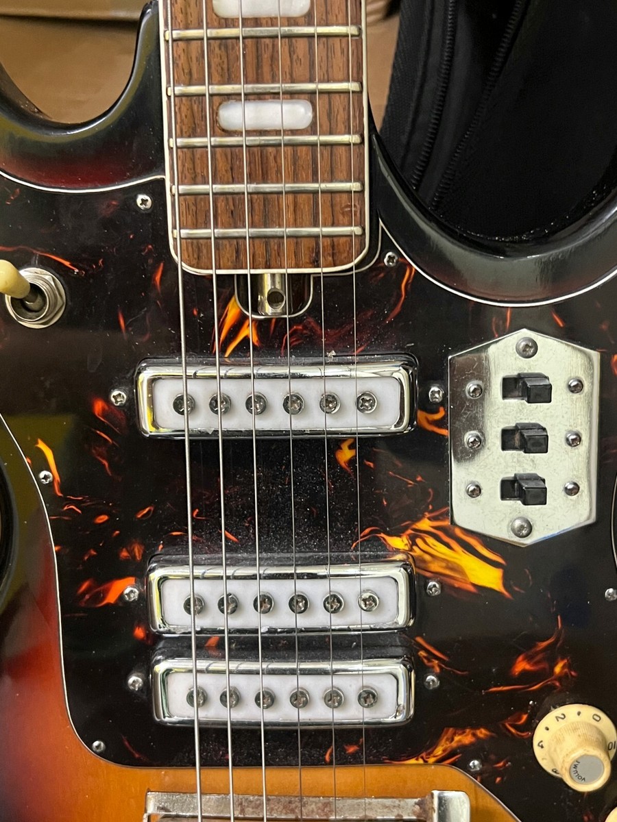 Vintage Telestar Teisco 5003 60's Japanese Electric Guitar