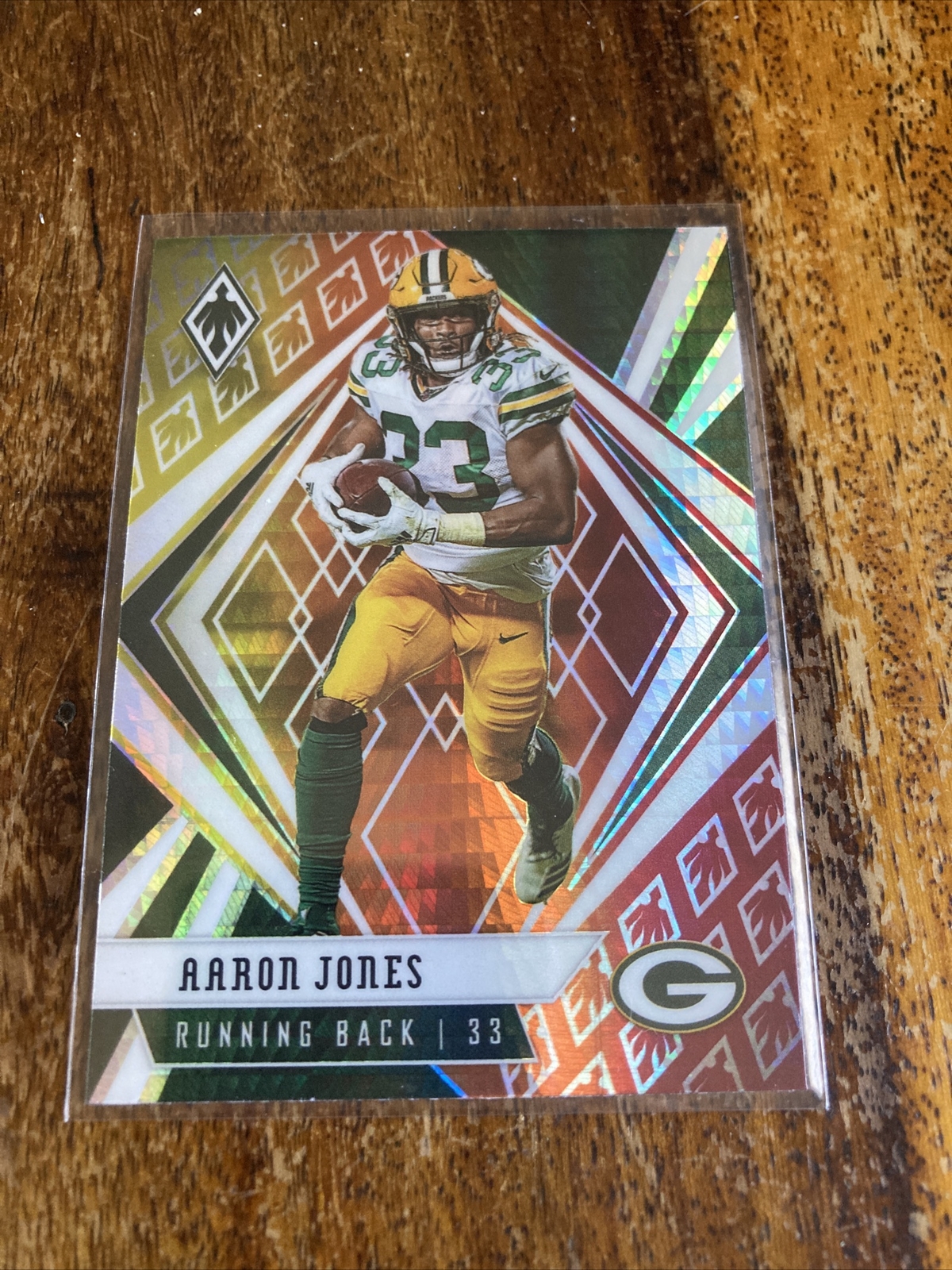 2020 phoenix fire burst #20 Aaron Jones Packers
