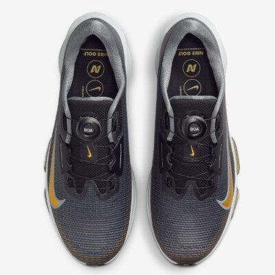 ⭐︎希少⭐︎Nike Infinity BOA 2白黒パンダ28.5㌢ Nike Infinity Tour BOA 2 Golf Wide Shoes 'Black/Gold' (FN6730-003