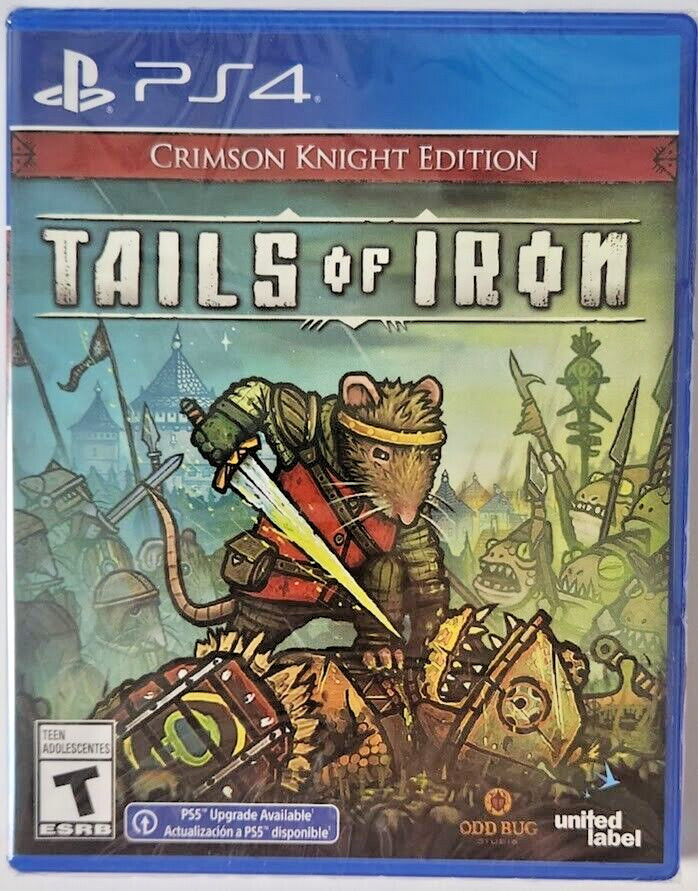 Tails of Iron [Crimson Knight Edition] PS4 Brand New Game (2021 Action RPG)