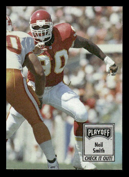 1993 Playoff Contenders #146 Neil Smith Kansas City Chiefs
