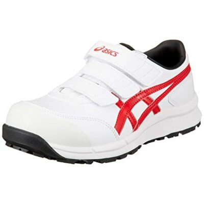 ASICS Working Safety Work Shoes WIN JOB FCP301 WIDE White Red US6