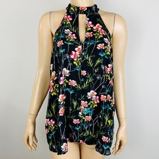 Express Top Womens Sexy Choker Neckline Sleev...