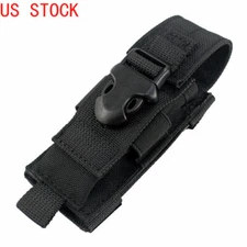 Tactical Utility Tools Holder Flashlight Single Sheath Holster Pistol Mag Pouch