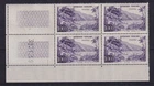 France 1959 Guadeloupe Mi. No. 1234 Corner Edge Block of Four MNH **