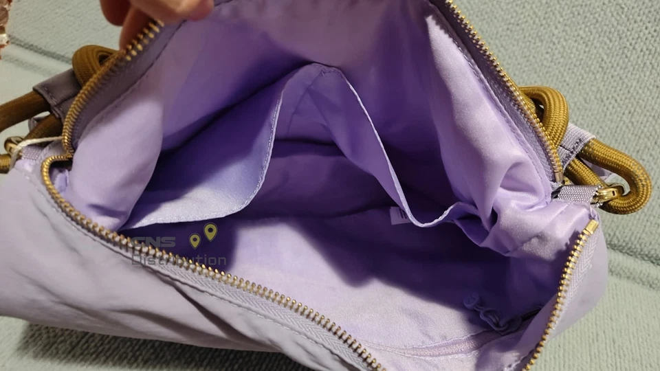 Bolso Bandolera Lululemon Convertible Acanalado 6.5LW Blanco NUEVO STOCK EN EE. UU. Y ENVÍO Foto 4 de 4