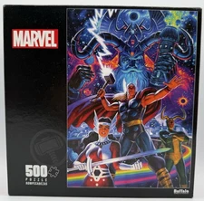 Marvel The Mighty Thor 500 Pieces Jigsaw Puzzle Perfect Snap Buffalo New