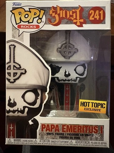 Funko Pop! Rocks Ghost Papa Emeritus I-IV, Papa Nihil, Pop! Albums Ghost