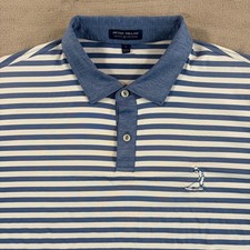 Peter Millar Crown Crafted x Pinehurst Country Club Putter Boy Polo Shirt Large