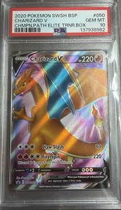 Charizard V Swsh050 Psa 10 | eBay