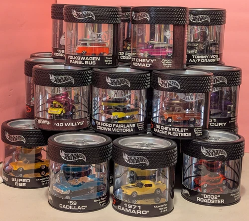 2004 - 2005 Hot Wheels SHOWCASE OIL CAN ∞Hobby ∞HOLOGRAM 1 OF 7000