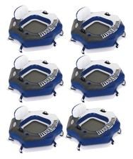 Intex River Run 1 Person Inflatable Tube Float for Lake, Pool, River, 6 Pack