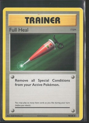 Full Heal 78/108 - XY - Evolutions - HP