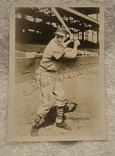 Stan Musial 1950's Signed Photo 5x7 Vintage Photograph Baseball Collectable GC