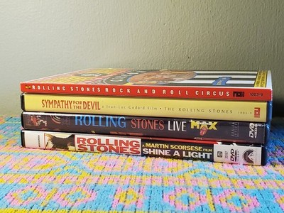 Rolling Stones (4 DVD Lot) Rock Roll Circus Sympathy for Devil