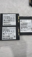SanDisk SSD X400 256GB SD8SB8U-256G-1012 & SDSSDA-240G 2.5" SATA SSD Lot Of 3
