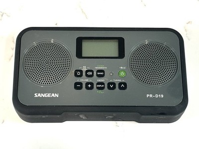 SANGEAN PR-D19 PORTABLE STEREO AM/FM RADIO