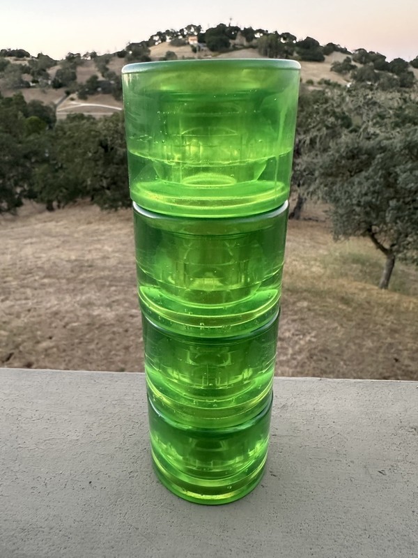 Bennett Alligator Skateboard Wheels 62mm 78A Translucent Green NOS Alva sims G&S