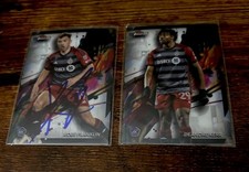 Toronto FC 2024 TOPPS Finest Signed MLS TEAM SET cards from Current Roster