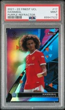HANNIBAL * PSA 9 * PURPLE /299 REFRACTOR * 2021-22 TOPPS FINEST ROOKIE CARD #17