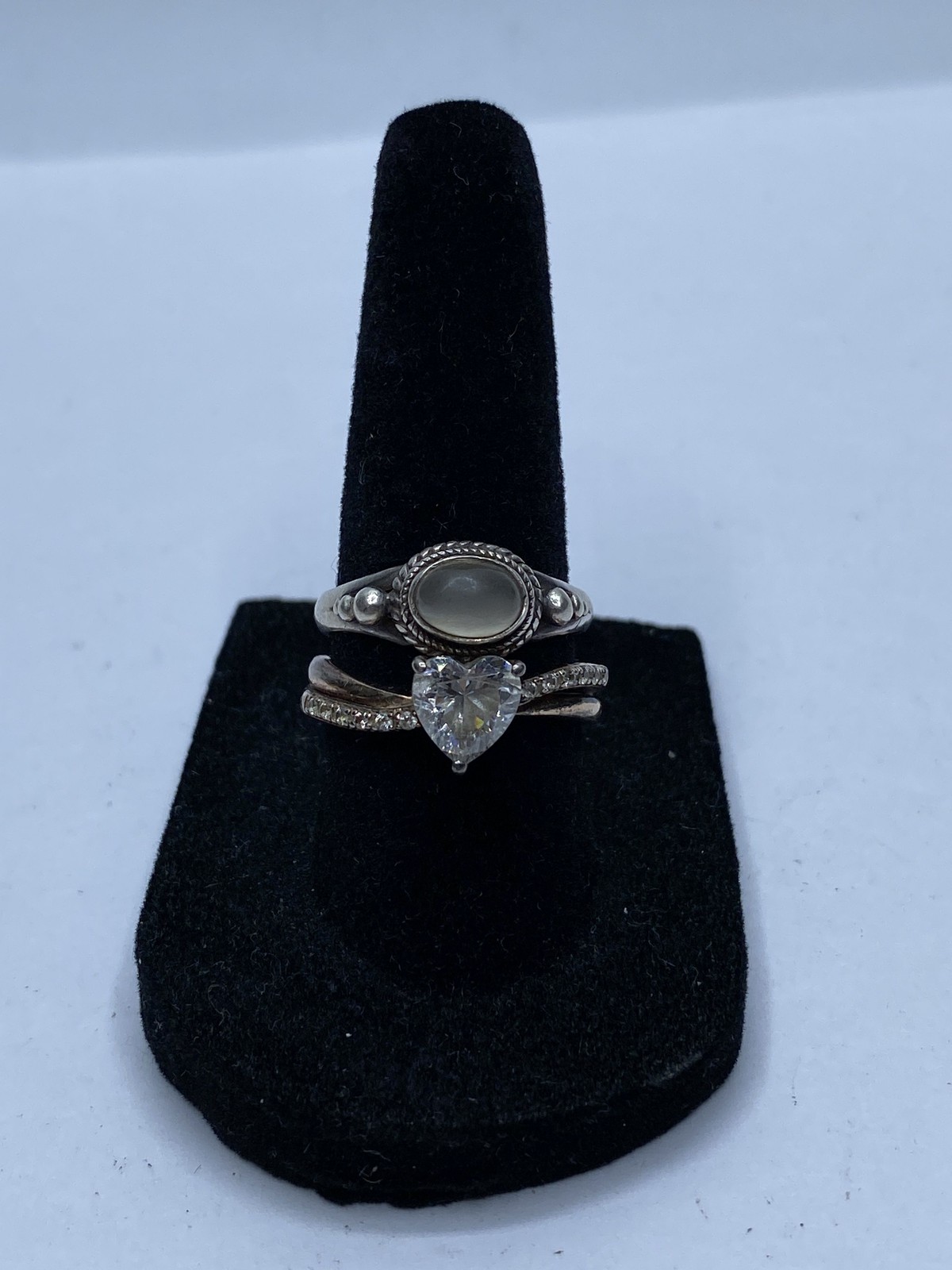 Sterling Silver Assorted Ring/Earring/Necklace Je… - image 7