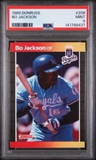 1989 Donruss - Bo Jackson #208 PSA 9
