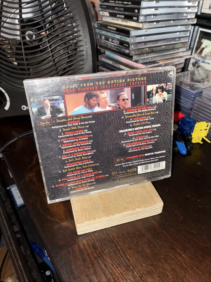 Music From Pulp Fiction Collectors Edition CD W/ Quentin Tarantino Interview CD - Image 2 of 4