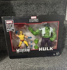 Marvel Legends 80th Anniversary Wolverine and Hulk 6-Inch Action Figures Hasbro