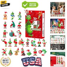 Christmas Advent Calendar 2025, 24 Day Countdown Calendar with 24 Pcs Doll Co...
