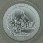 2010-P Yosemite National Park 5 oz Silver Quarter .999 ATB US Mint Burnished