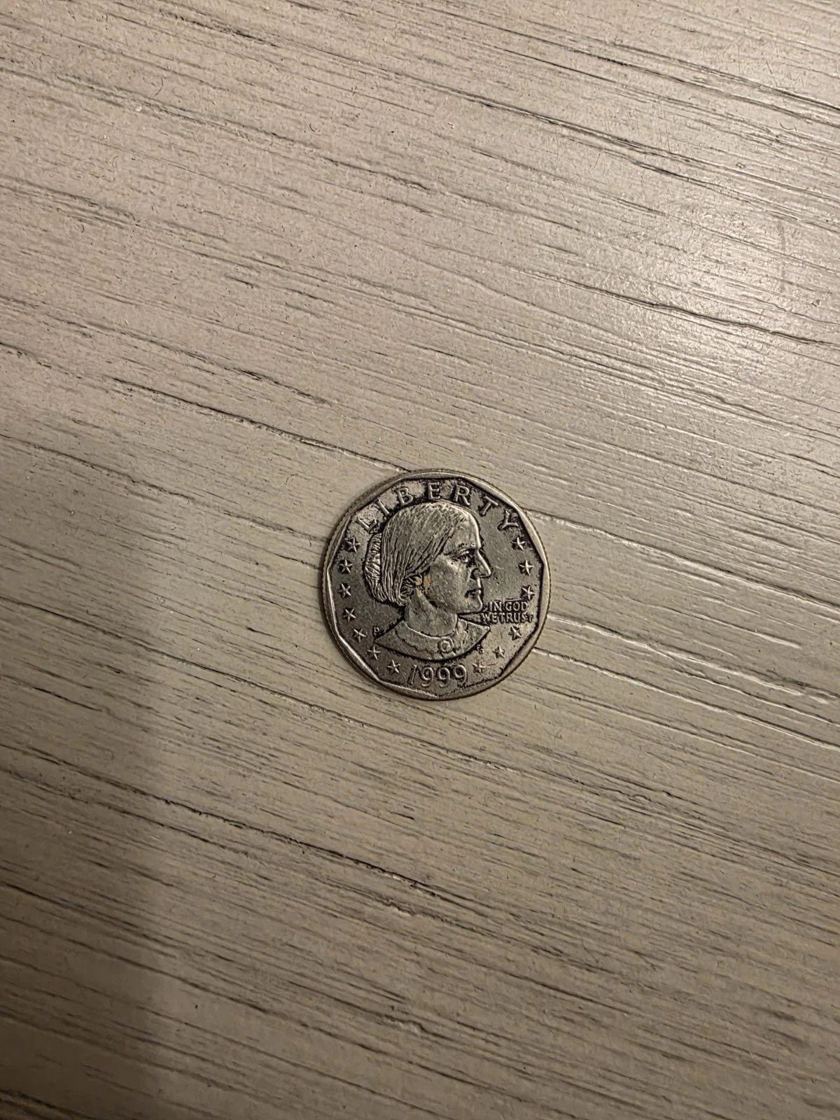 1999 Susan B Anthony Liberty P Dollar U.S. Coin Wide/DDOR Front/Back Rare!