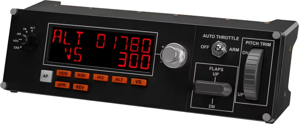 Saitek - Pro Flight Multi Panel Gaming Controller for PC - Black