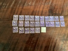 Stamp thomas jefferson 3 cent stamps purple