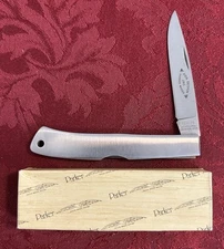 Vintage Parker Eagle Aida Design JRC Maker Stainless Folding Pocket Knife NOS