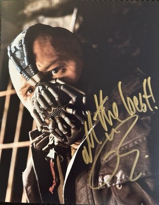 Tom Hardy , signed Autographed 8x10 Photo Sexy , Venom , Batman