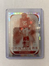 2025 Panini Phoenix - Contours Myles Garrett #8 Silver Pandora /249