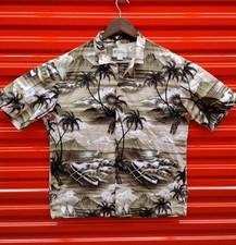 Vintage 80's Royal Hawaiian Creations Button Shirt Made In Hawaii Size L
