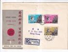 Hong Kong, Postage Stamp Centenary Registered First Day Cover