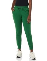 Fleece-Jogginghose Damen DunkelgrüN GrößE S Amazon Essentials