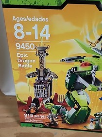 SEALED 2012, LEGO NINJAGO: Epic Dragon Battle 9450 NEW in Box
