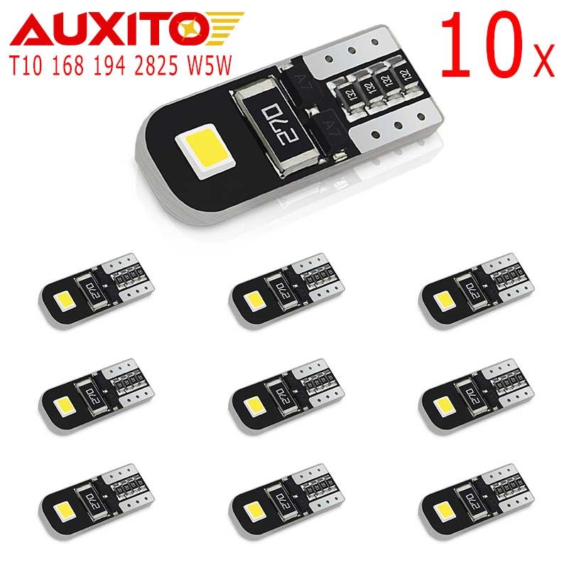 LED 10* t10 194 2825 Courtesy/ Side Marker/ Glove Box/ License Plate/ Map light