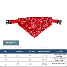 Drool Bib  Bandana Set for Small Dogs - Adjustable Soft Cotton with Quick-Dry L