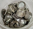 VTG Sterling Silver Scrap Wear Lot 300 Grams Mexican Navajo James Avery Jewelry